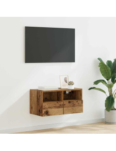 Mobile TV da parete Legno vecchio 60 x 30 x 30 cm