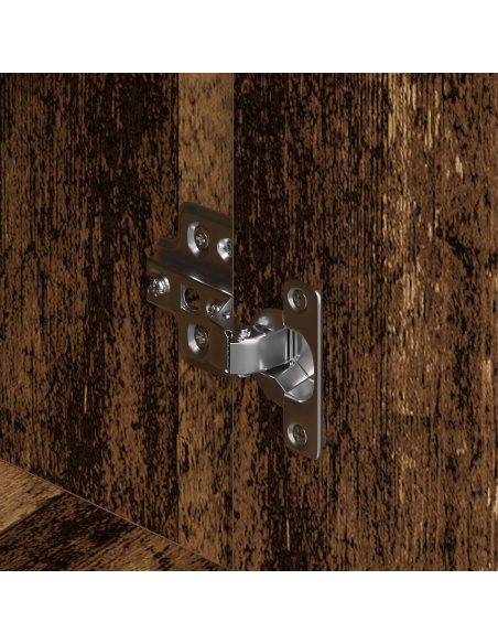 Credenza 2 pcs Legno vecchio 60 x 31 x 84 cm Legno multistrato