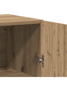 Credenza 2 pcs rovere artigianale Legno multistrato