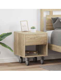 Comodino 2 pcs Rovere Sonoma 40,5 x 40 x 48 cm