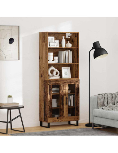 Credenza Legno vecchio 69,5 x 34 x 180 cm Legno multistrato
