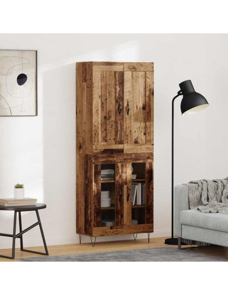 Credenza Legno vecchio 69,5 x 34 x 180 cm Legno multistrato