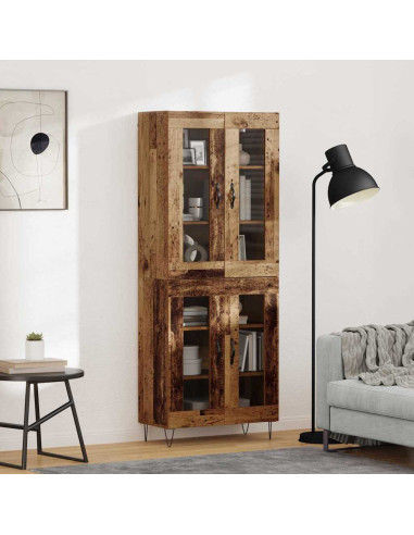 Credenza Legno vecchio 69,5 x 34 x 180 cm Legno multistrato