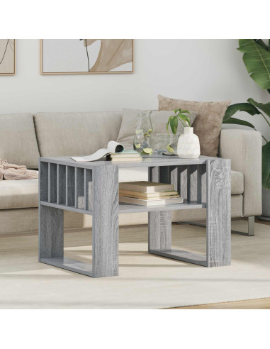 Tavolino da salotto Grigio Sonoma 66 x 49,5 x 45 cm
