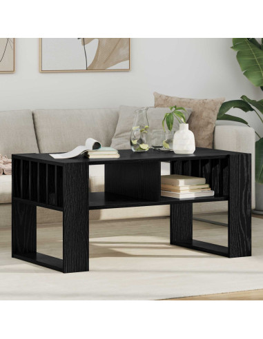 Tavolino da salotto Rovere Nero 92 x 49,5 x 45 cm