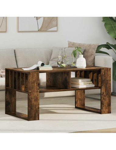 Tavolino da salotto Rovere fumé 92 x 49,5 x 45 cm