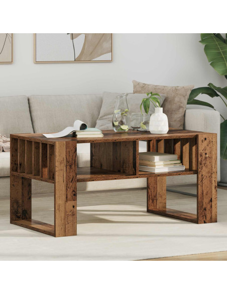 Tavolino da salotto Legno vecchio 92 x 49,5 x 45 cm