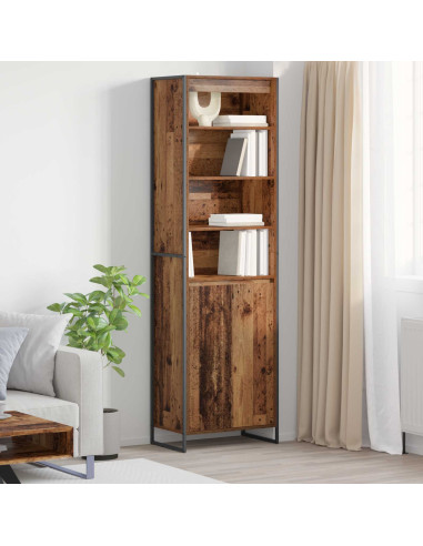 Armadi alti 2 pcs Legno vecchio 60 x 36 x 200 cm