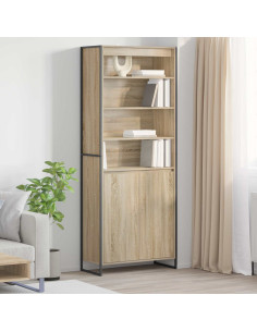 Armadi alti 2 pcs Sonoma 79 x 36 x 200 cm Legno multistrato