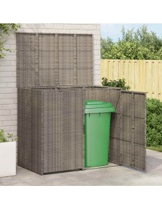 Cassa per Spazzatura 2 pcs Grigio 65 x 80 x 115 cm Polietilene