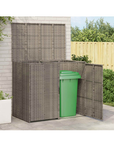 Cassa per Spazzatura 2 pcs Grigio 65 x 80 x 115 cm Polietilene