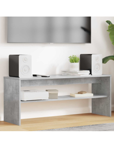 Mobile TV Grigio cemento 100 x 30 x 40 cm Legno multistrato