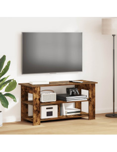 Supporto TV Rovere fumé 100 x 40 x 50 cm