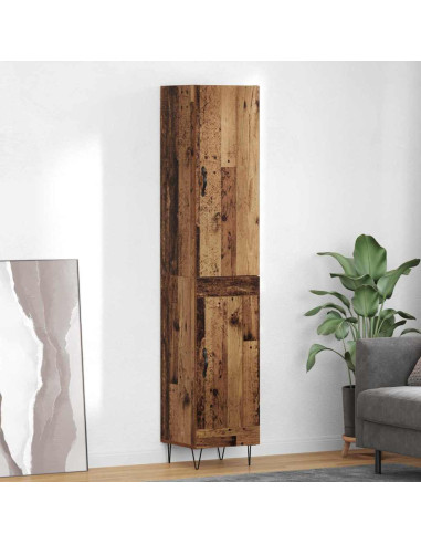 Credenza Legno vecchio 34,5 x 34 x 90 cm Legno multistrato