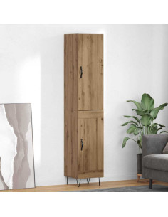 Credenza Rovere artigianale 34,5 x 34 x 90 cm Legno multistrato
