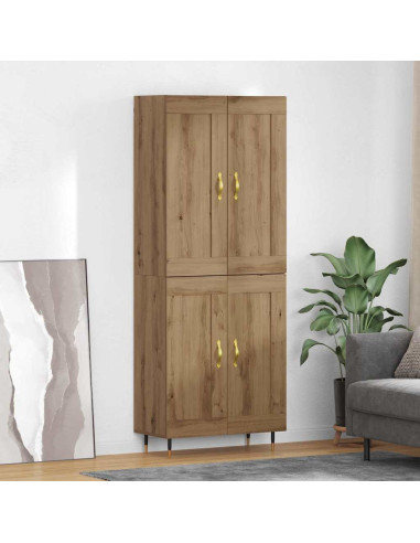 Credenza Rovere artigianale 69,5 x 34 x 90 cm Legno multistrato