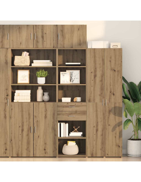 Credenza con cassetto Rovere artigianale 50 x 42,5 x 225 cm