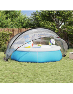 Dome Piscina Trasparente 405 x 405 x 192 cm PVC