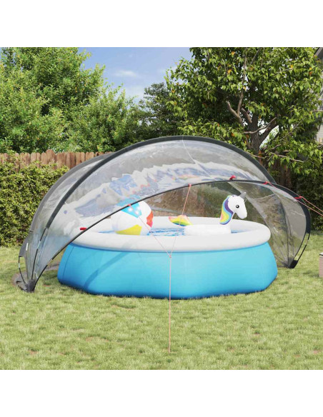 Dome Piscina Trasparente 430 x 430 x 210 cm PVC