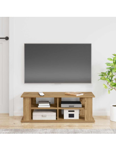 Supporto TV Rovere artigianale 96 x 35 x 33,5 cm