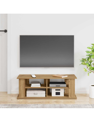 Supporto TV Rovere artigianale 96 x 35 x 33,5 cm