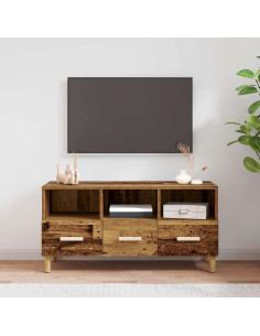 Mobile TV Legno vecchio 102 x 35,5 x 50 cm Legno multistrato