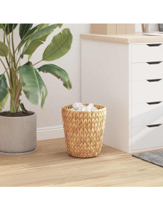 Cestini per Carta da Rifiuti 2 pcs Naturale 26 x 26 x 29 cm