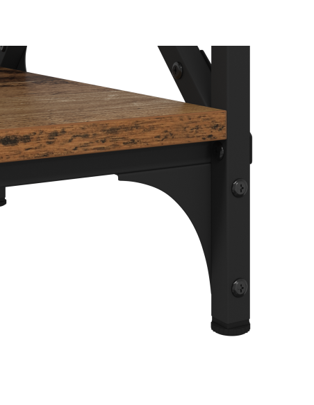 Tavolo laterale Legno vecchio 55 x 38 x 45 cm Legno multistrato