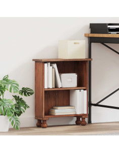 Scaffalatura Marrone 47 x 16 x 55 cm Legno di Mogano Massello