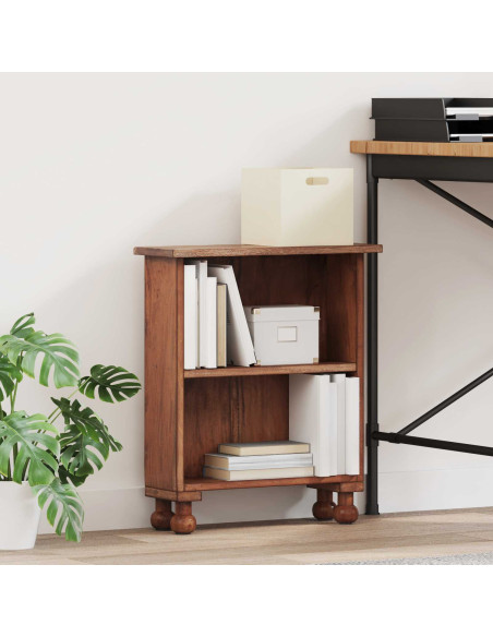 Scaffalatura Marrone 47 x 16 x 55 cm Legno di Mogano Massello