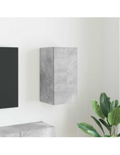 Mobile TV da parete Calcestruzzo 30 x 31 x 60 cm