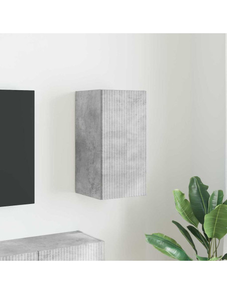 Mobile TV da parete Calcestruzzo 30 x 31 x 60 cm