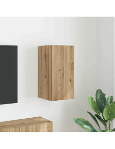 Mobile TV da parete Rovere Artigianale 30 x 31 x 60 cm