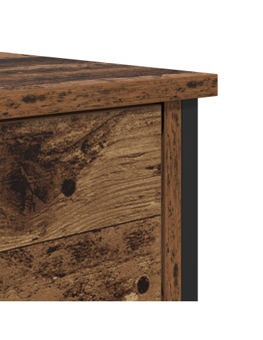 Armadio da Notte con cassetto Legno vecchio 40 x 42 x 60 cm