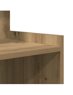 Armadio da Notte 2 pcs Rovere artigianale 40 x 35 x 60 cm