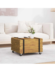 Tavolino da salotto Marrone 60 x 60 x 38 cm