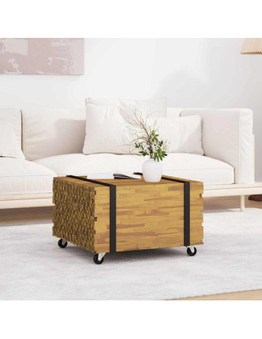 Tavolino da salotto Marrone 60 x 60 x 38 cm