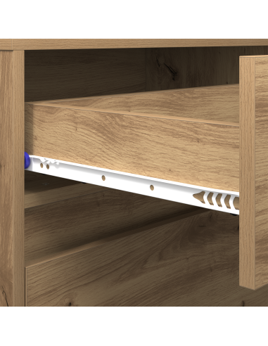 Unità TV 2 pcs Rovere artigianale 180 x 34 x 50 cm