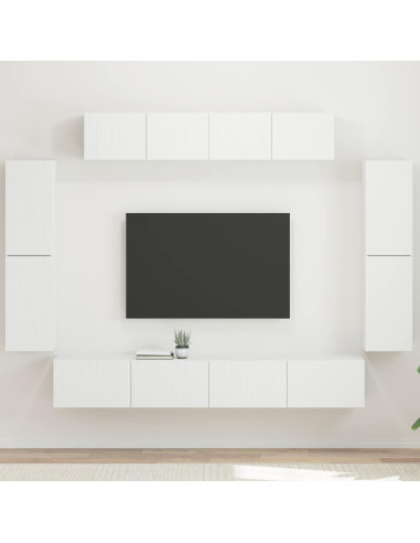 Mobile TV 8 pcs Bianco