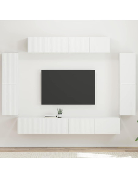 Mobile TV 8 pcs Bianco