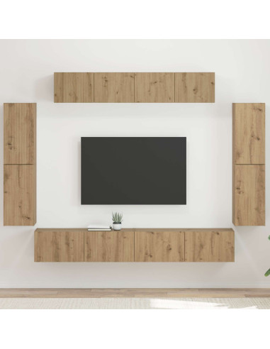 Mobile TV 8 pcs Rovere artigianale