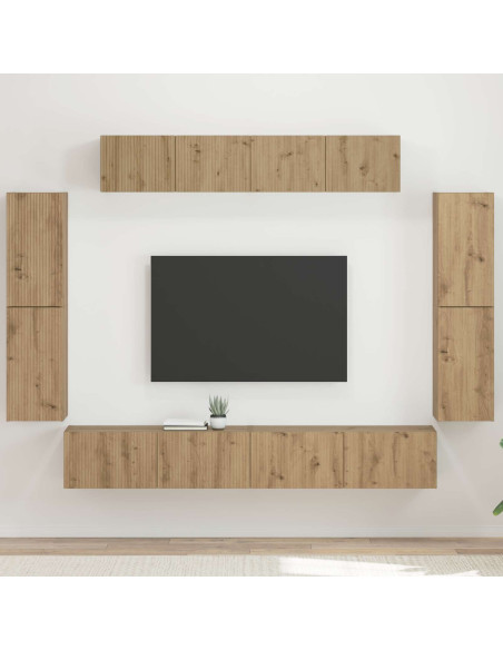 Mobile TV 8 pcs Rovere artigianale