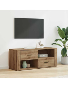 Mobile TV Rovere artigianale 100 x 35 x 40 cm Legno multistrato