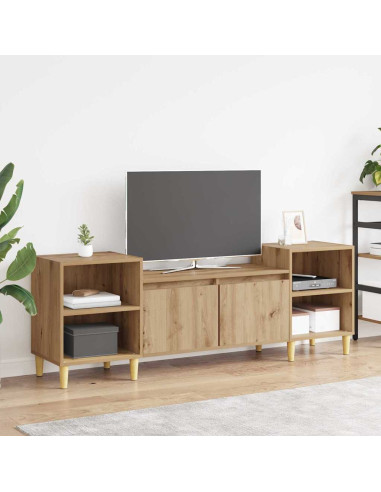 Mobile TV Rovere artigianale 160 x 35 x 55 cm Legno multistrato