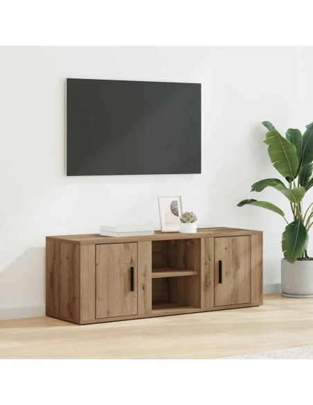 Mobile TV Rovere artigianale 100 x 31,5 x 35 cm