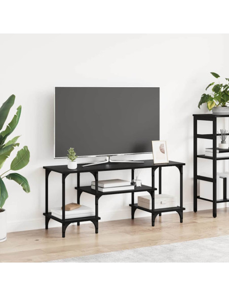 Mobile TV Rovere Nero 102 x 35 x 45,5 cm