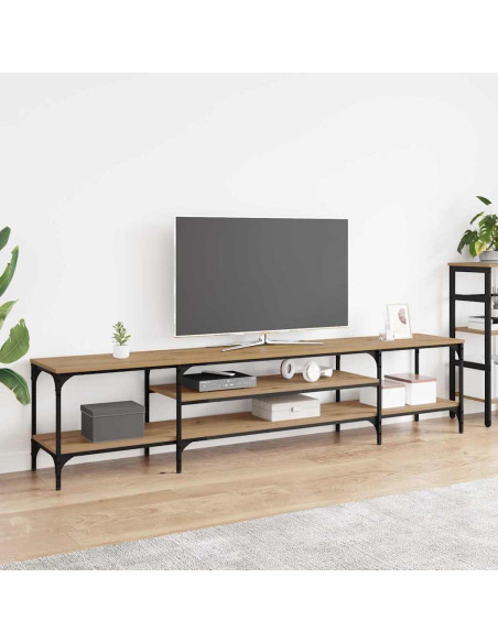 Mobile TV Rovere artigianale 201 x 35 x 45 cm