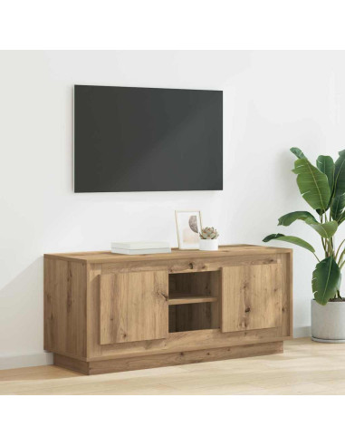 Mobile TV Rovere artigianale 102 x 35 x 45 cm Legno multistrato