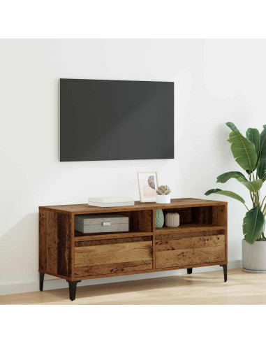 Mobile TV con cassetto Legno vecchio 100 x 34,5 x 44,5 cm