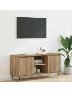 Mobile TV Rovere artigianale 104 x 35 x 50 cm Legno multistrato